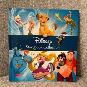 Disney Storybook Collection with Blue and Yellow Accents